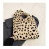 Tooxika Autumn And Winter High-grade Fur Bag Leopard Print Underarm Bag Fashionable Plush Puppy Shoulder Bag