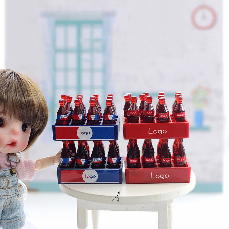 Dollhouse Accessories, Miniature Shooting Props, Soda, Mini Cola, Pepsi Drink, Toy Model