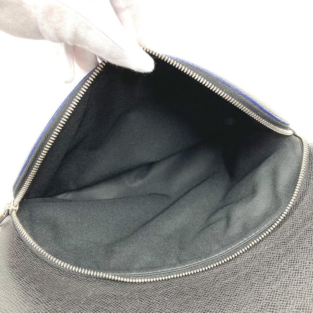 Louis Vuitton M32734 Taiga Anton Bum Bag Bicolor Backpack Black/blue