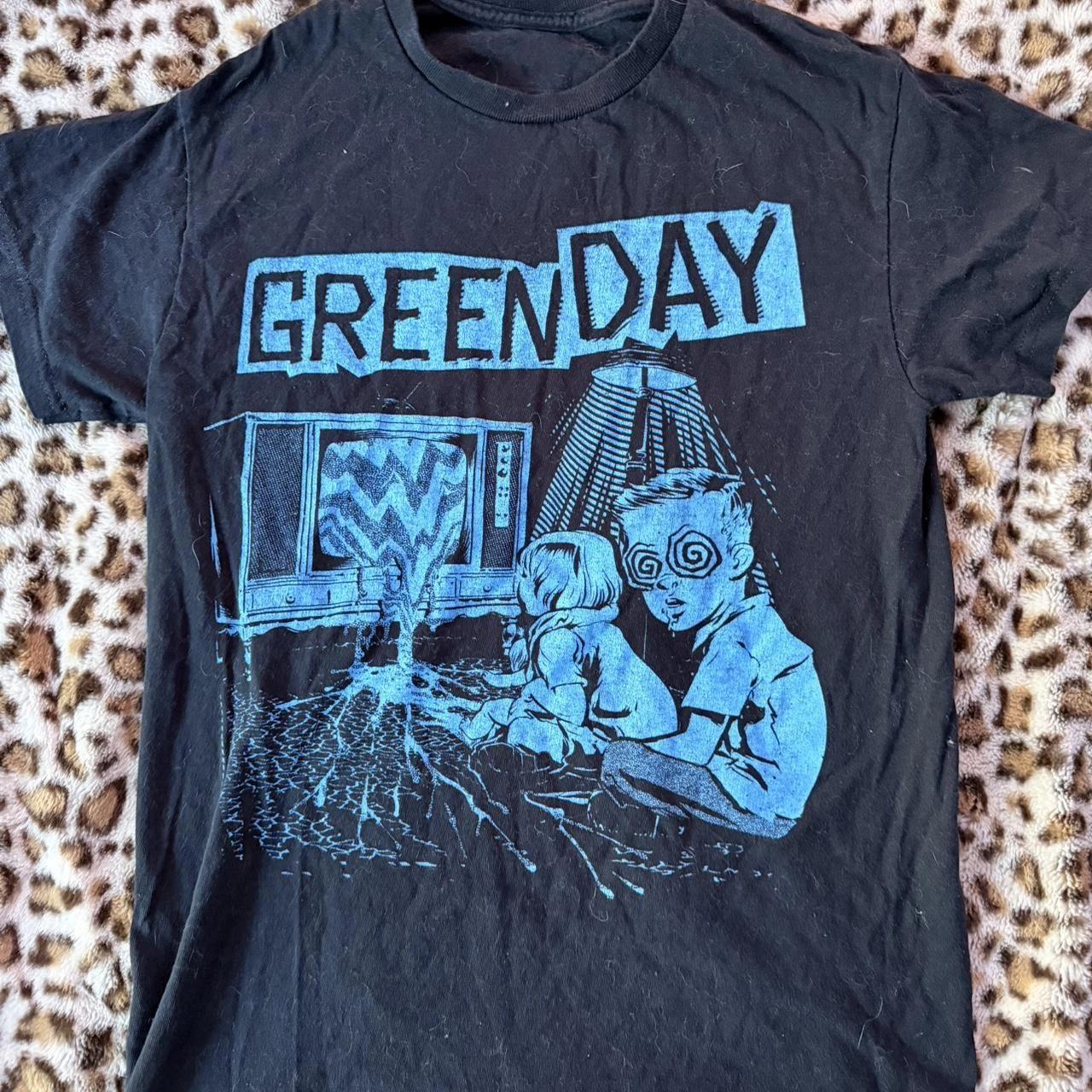 Black greenDay graphic tee 3XL