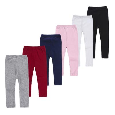 Kleinkind Baby Mädchen Winter Leggings Solide Knielange Hosen Warme Baumwolle Kleidung