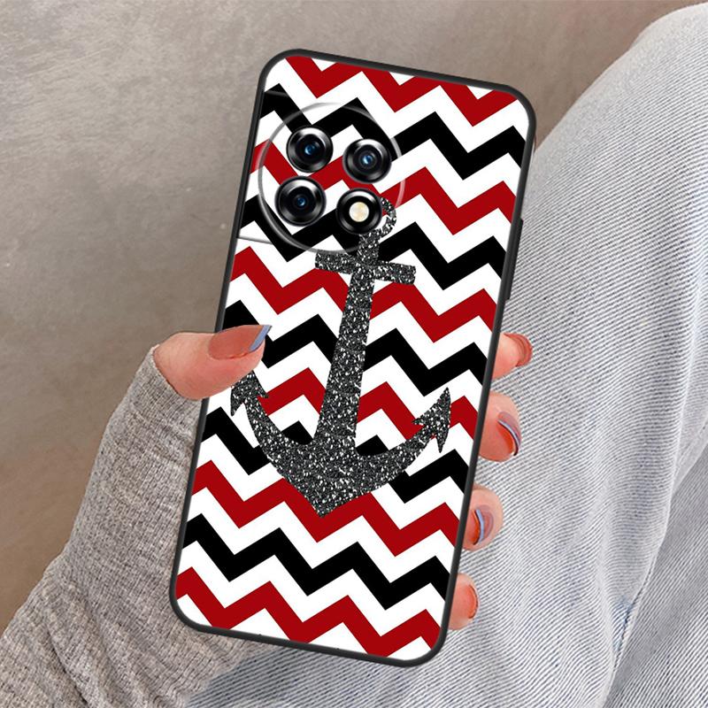 

Nautical Anchor Boat Sea Cover For OnePlus Nord 4 CE 2 3 Lite N30 N20 N10 OnePlus 13 12 11 10 Pro 8T 10T 12R 13R Case OnePlus 12R