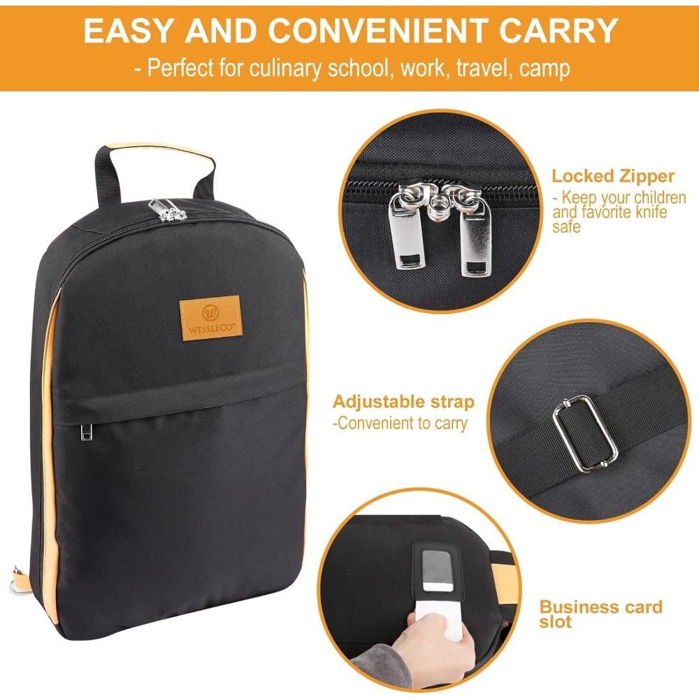 Kitchenware Backpack, Kitchen Storage Bag, Cutlery Storage Bag, Oxford Chef Bag, Portable Chef Toolkit, Outdoor Portable