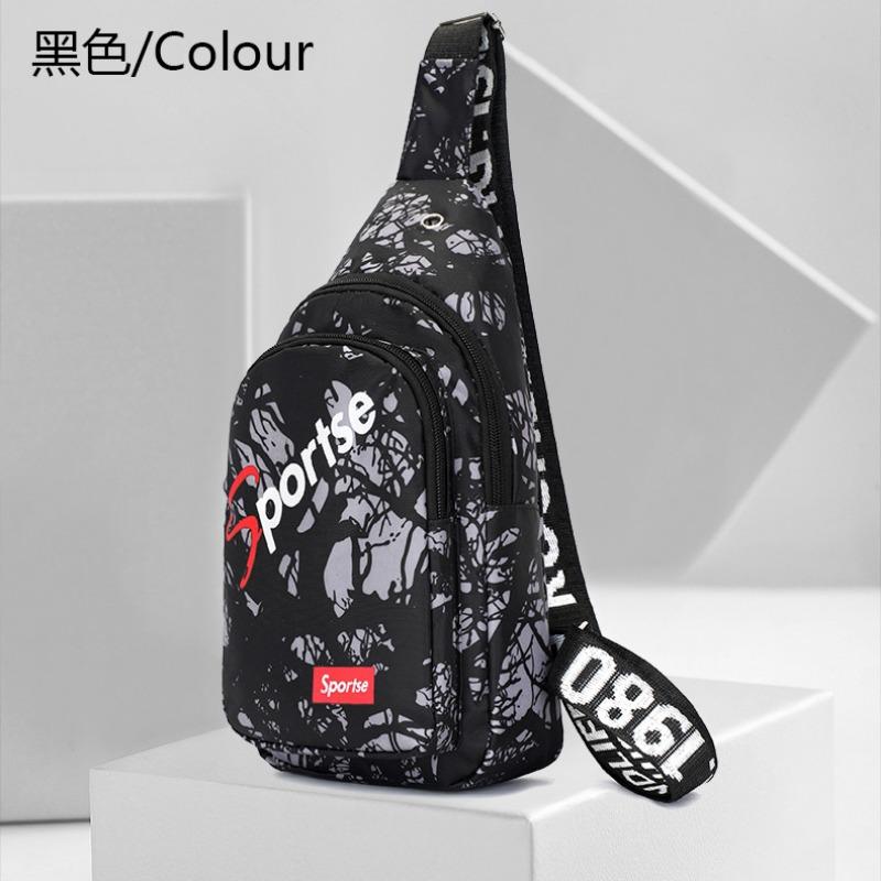 

New Men s Color Breast Bag Fashion Versatile Crossbody Shoulder Mobile Phone Bag Mobile Phone Large Capacity Fanny Bag one size fits all