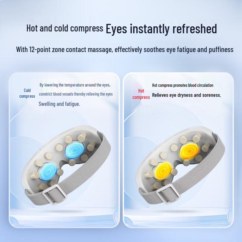 Haier Smart Eye Massager with Heat and Bluetooth