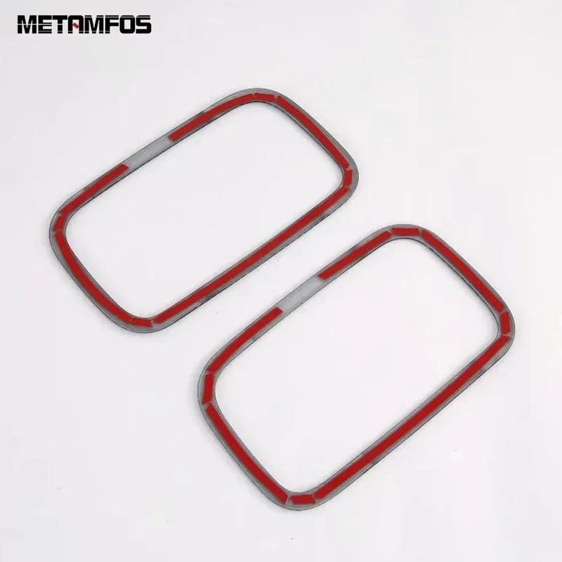 Rear Fog Light Lamp Cover Trim For Hyundai Venue - 2024 2025 Carbon Fiber Foglight Bumper Protector Exterior Accessories