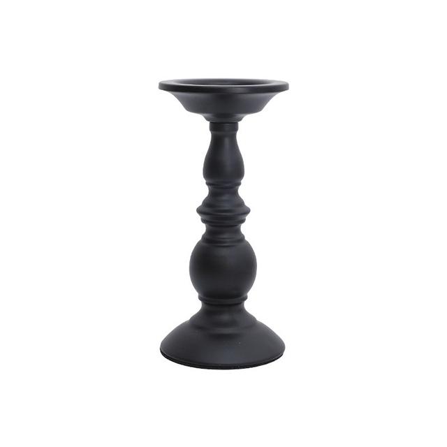 Simple Creative Iron Pillar Candle Holder for Scented Candles Christmas Home Decoration Handmade Retro Dining Table Ornaments