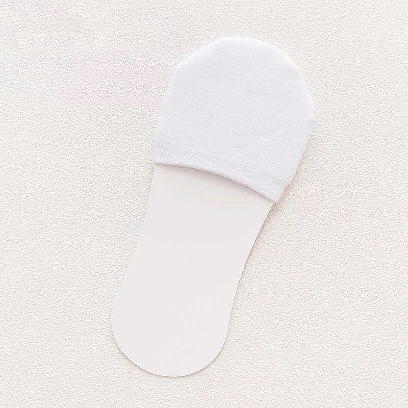 

1Pair=2pcs Summer College Japanese Cotton Socks Girl Thicken Breathable Boat Socks Invisible Half Foot Toe Cover Socks Women High Quality