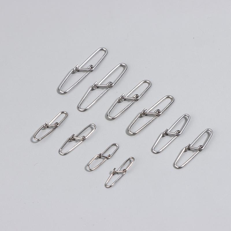 Double Buckle Pin Bfp-300 Stainless Steel High Tensile Strength Durable Smooth Anti Fall Off Fishing Accessories For Sea Fishing