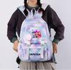 Cartoon Anime K-Pop Demon Hunters Printed Backpack Schoolbag for Teenager Student Girl Boy Bookbag Large Capacity Waterproof Travel Bag Gift