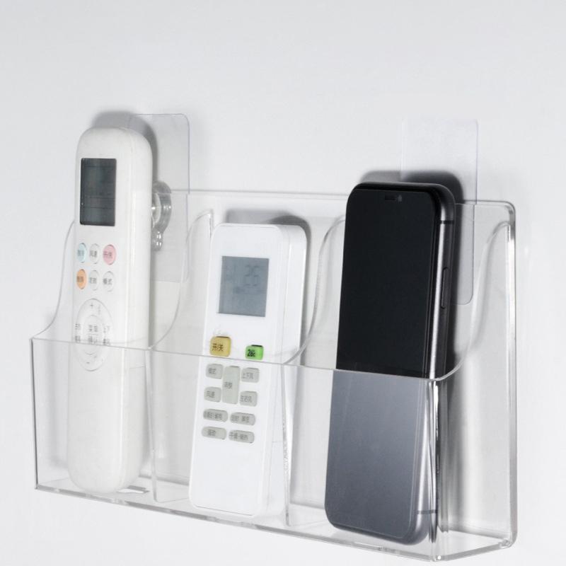 Phone/Tv Remote Control Storage Box Home Desk Makeup Organizer Holder Container