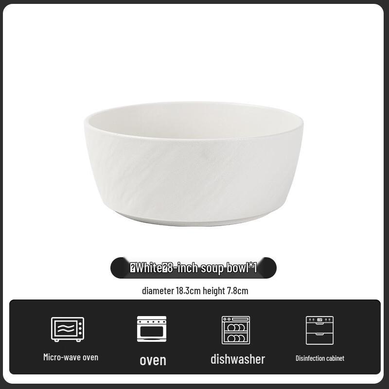 Chuyi Qifeng Underglaze Black & White Ceramic Tableware