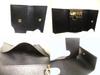 Authentic GUCCI Guccissima Black Leather 6 Pics Key Chain #921  Refurbished