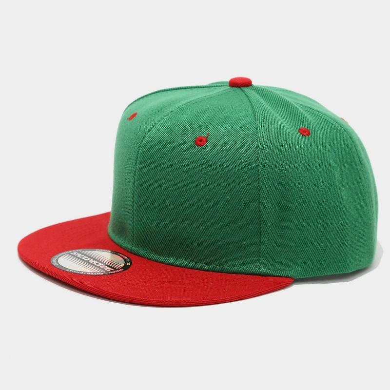 Hochwertige Mode Farbblockiert Hip-Hop Hut Herren Damen Amerikanisch Lässig Vielseitig Flacher Schirm Baseballkappe Trendig Freizeit 54-61CM blue
