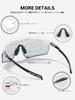 KAPVOE Summer 2025 Sports carbon TR90 PC photochromic UV400 UV suitable for men and and baseball Sunglasses High-performance temples,