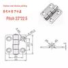 304 Stainless Steel Hinge, 32x50.8x2mm, Hole Spacing 20x30, Model HFL01-50
