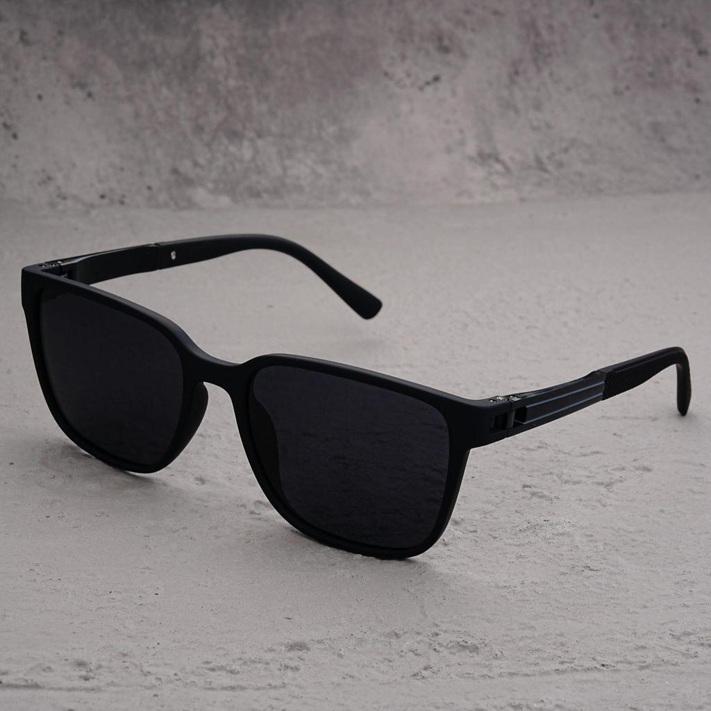 25 New Men's European-American Polarized Square Sunglasses for Travel, Driving & Outdoor Sports