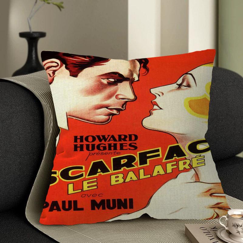 Scarface Stitch Lucky Dragon Pillow Cover Sofa Cushion Cover Home Room Decoration Children Gift
