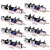 DSJW3 Car Front Grille Badge Logo Sticker M Series Number Sticker ABS Logo Suitable for BMW X2M X3M4 X5M X6M 7 F48 G01 E84 F10 F30 G11