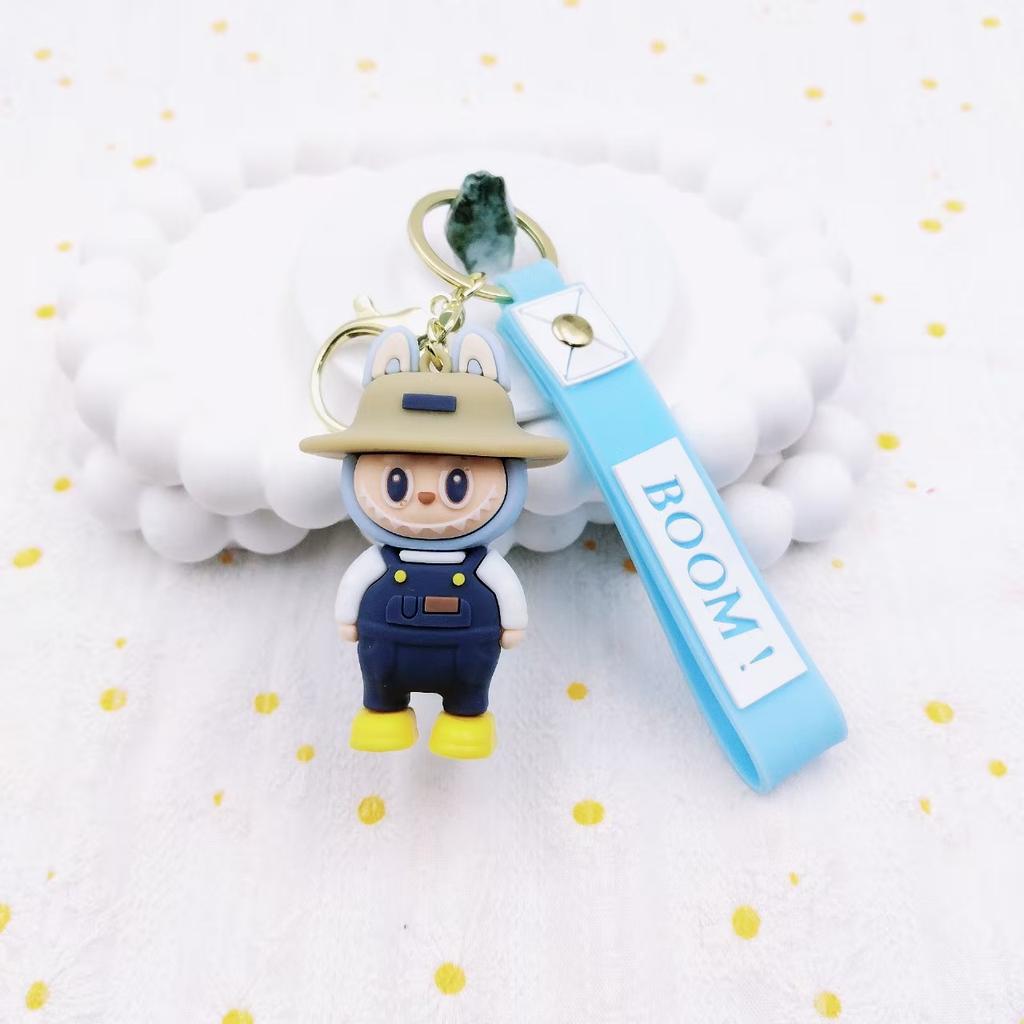 Cartoon Keychain Stall Pvc Doll Cute Bag Small Commodity Keychain