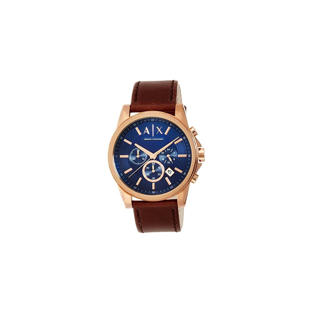 Armani Exchange AX2508 Analog Watch Silver Stainless Steel Band