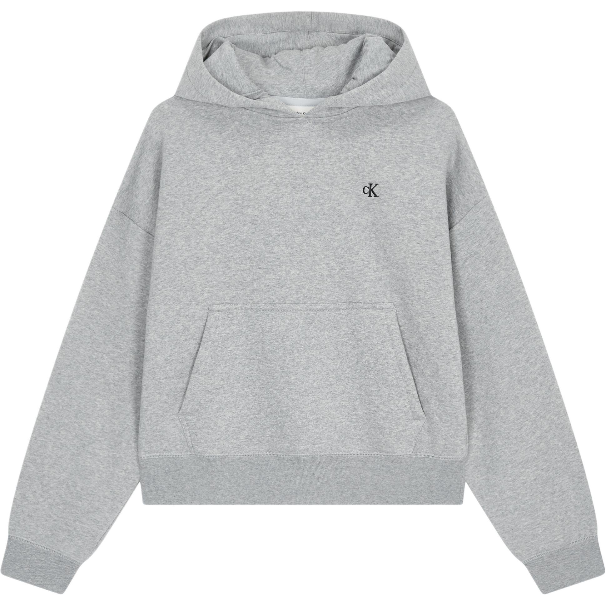 

Calvin Klein Fall Solid Logo Hoodie Women hoodies Gray 40WI255-P79 L