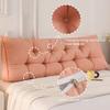 Headboard Triangle Pillow Wedge Backrest Pillow with Removable Cover Headboard Daybed Back Cushion for Reading Sitting Working Bedroom Dorm