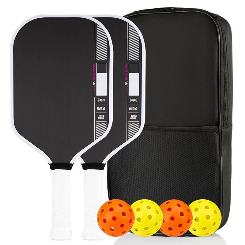 GEN4 Carbon Fiber Pickleball Paddle Set with T700 Matte Texture