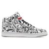 adidas Hoops 2.0 Mid 'Black White' FW8030