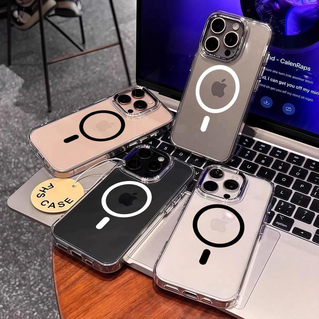 MagSafe Compatible Clear Shockproof Phone Case with Magnetic Ring for infinix ZERO 40 4G 5G