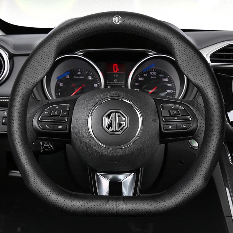 Echte Lederlenkradabdeckung für MG5 Scorpio, 6pro, ZS, HS, One, MG3, Roewe
