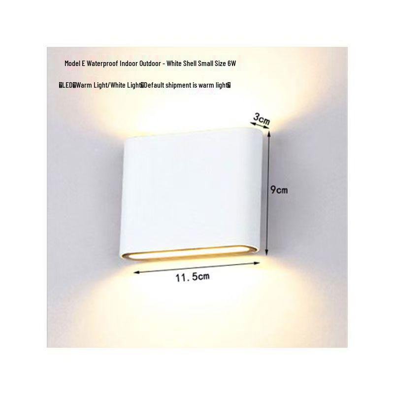 Creative Waterproof Wall Lamp for Living Rooms, Bedrooms, Hallways, and Staircases