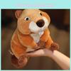 Realistic Beaver Plush Toy Large Teeth Spongy Filling Perfect Birthday Gift