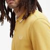 FRED PERRY [M3636] Long Sleeve Twin Tip Fred Perry Shirt - Honeycomb/Ecru Afpm2433636-W48