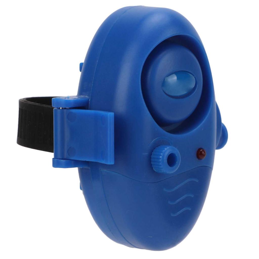 Vis Beetmelder Blauw ABS Elektronisch Slijtvast Vis LED Indicator Geluidsalarm Visgereedschap Accessoire