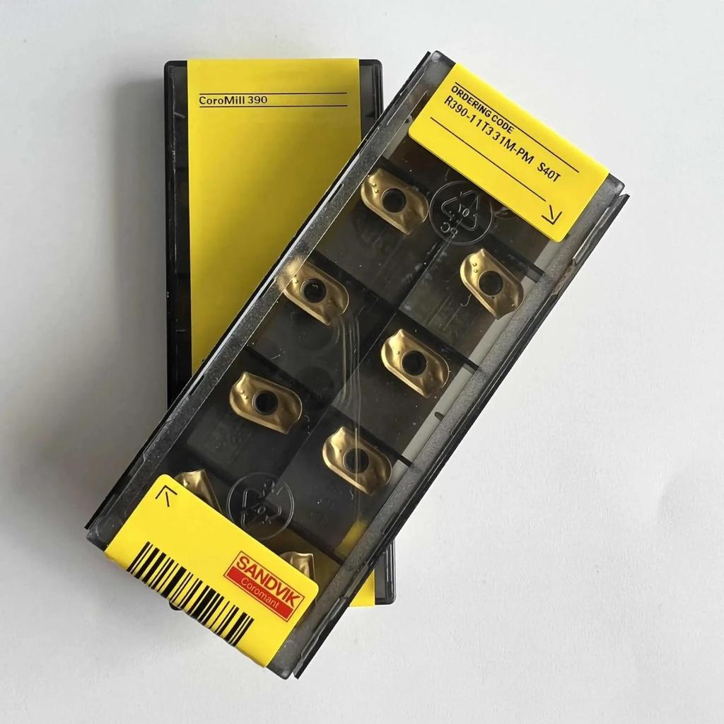 Original Sandvik / R390-11T331M-PM S40T / Carbide CNC Blade 10 Pieces