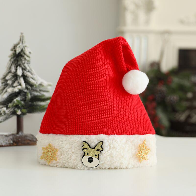 2025 Luminous Christmas Hat: Snowman & Reindeer Design for Kids & Adults