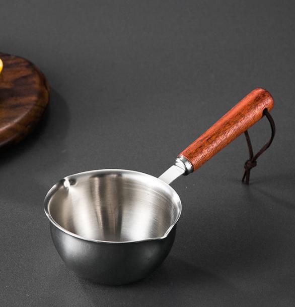 Oljepanne i rustfritt stål - Ekstra tykk oljepanne for husholdningsmelk