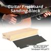 Fretboard Radius Sanding Block: Guitar Leveling and Fret Buzz Repair Tool