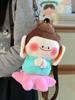 Plush Buddha Shaped Backpack With Soft Material For Casual Daily Use