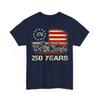 Amerika 250 Jahre Stark Wir Das Volk 4. Juli Patriotisches Unisex T-Shirt