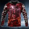 Men's Skull Graphic Prints Hoodie Hoodies Sweatshirt Streetwear Designer Basic Casual Long Sleeve Hooded Daily Sports