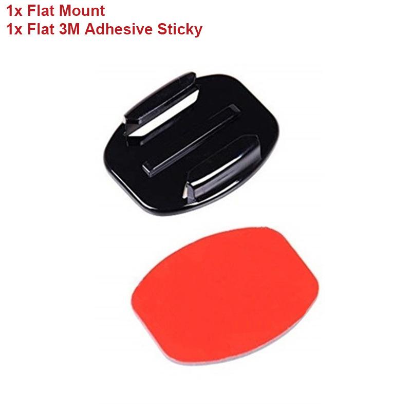 

Клейкие липучки Плоские Изогнутые Крепления 3M для GoPro 12 11 10 9 8 7 6 5 4 Insta360 X3 X4 DJI Экшн-камера Аксессуар для шлема