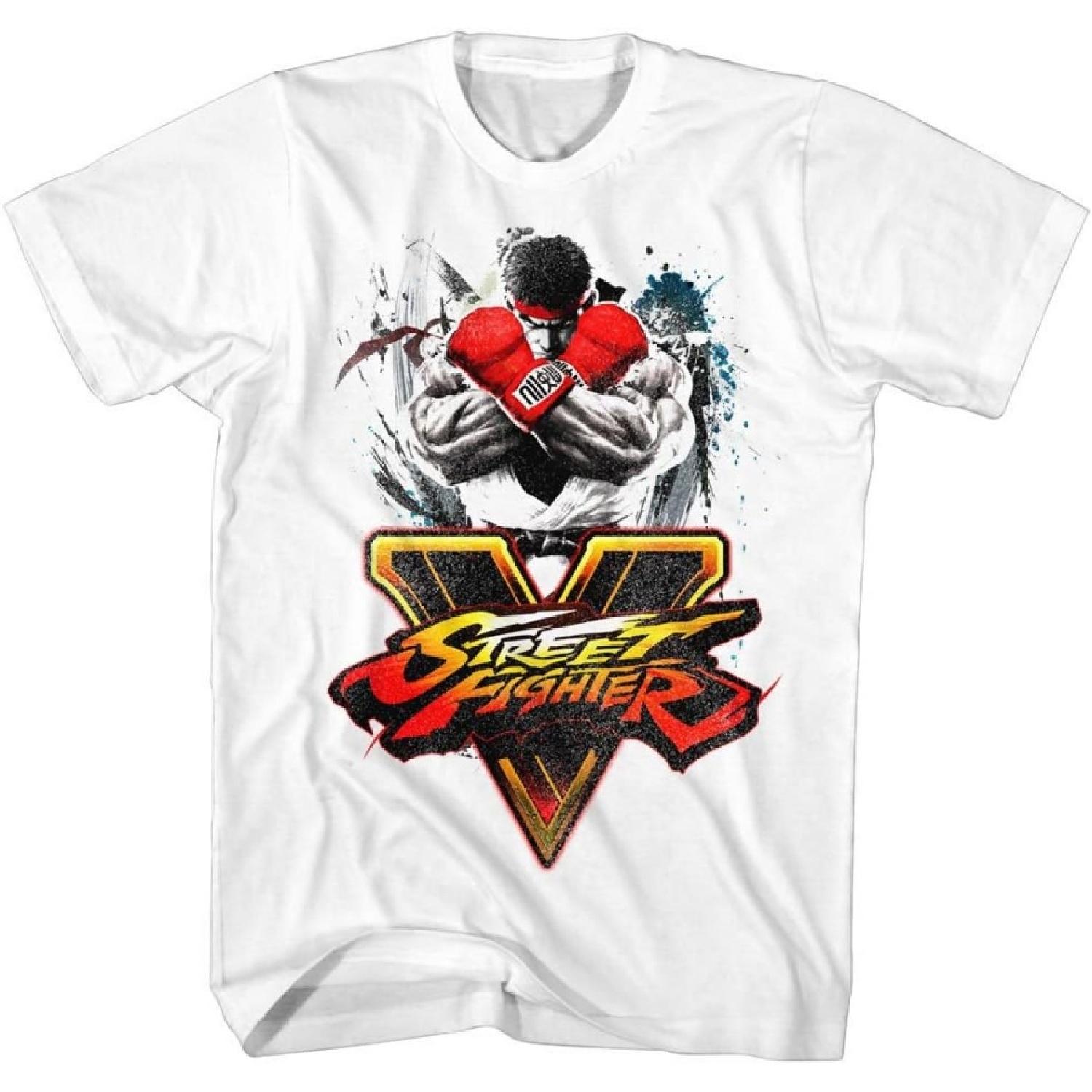 

Street Fighter - Mens Streetfighta T-Shirt XXXXXL білий