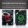 Heavy-Duty Rubber Wheel Chock