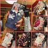 Durable Wristband Phone Case For HTC Desire 20 Plus/D20+ Lanyard Back Cover Shockproof Flower Soft case Fashion Design