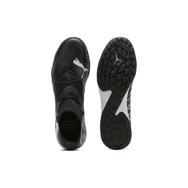 PUMA Future 7 MATCH TT Men's Football Shoes Black White 107720-02