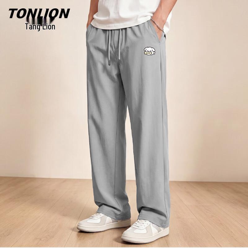 TonLion Men s Summer Lightweight Straight-Leg Casual Pants 3XL