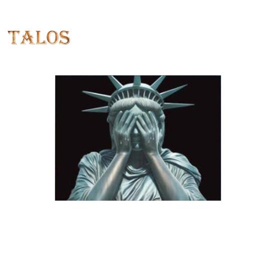 

Политический символ виниловая наклейка слезливая статуя Свободы наклейка на автомобиль водонепроницаемая устойчивая к ультрафиолетовому излучению наклейка на бампер для ноутбука автомобиля стены A