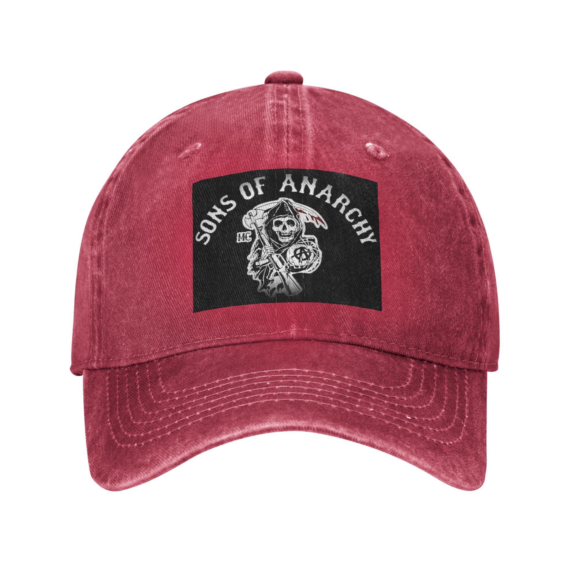 Whiskey Denim Fabric Cap Casual Baseball Caps Adjustable Hat Summer Unisex Baseball Hats One Size
